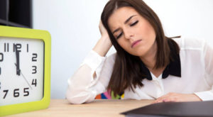 woman who looks burned out or stressed